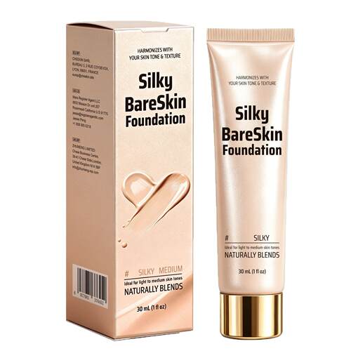 跨境 luxe变色粉底液 color changing foundation 深色号亚裔肤色