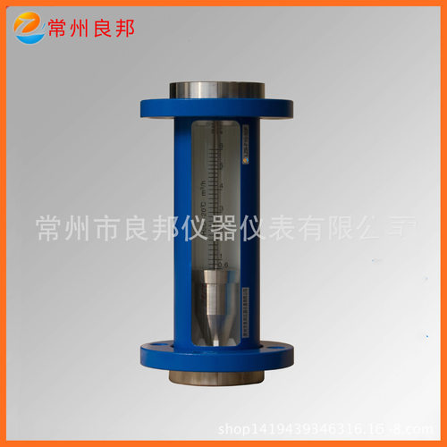 F10-50F玻璃转子流量计 DN50法兰连接防腐内衬四氟 大口径管道