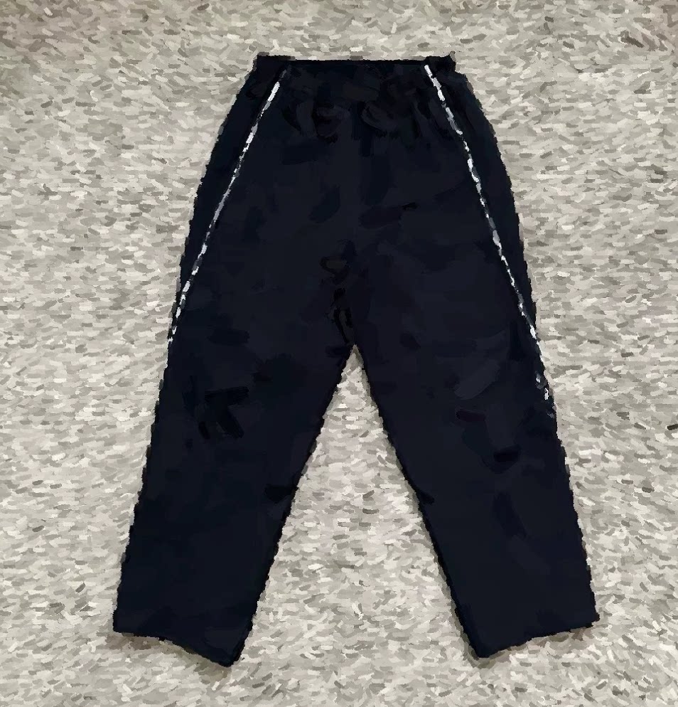 thumbnail for MMM style N embroidered trench coat pants