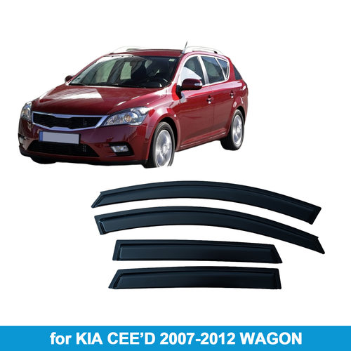 适用起亚Kia Ceed Wagon 2007-2012晴雨挡侧窗导流板雨眉加厚透光