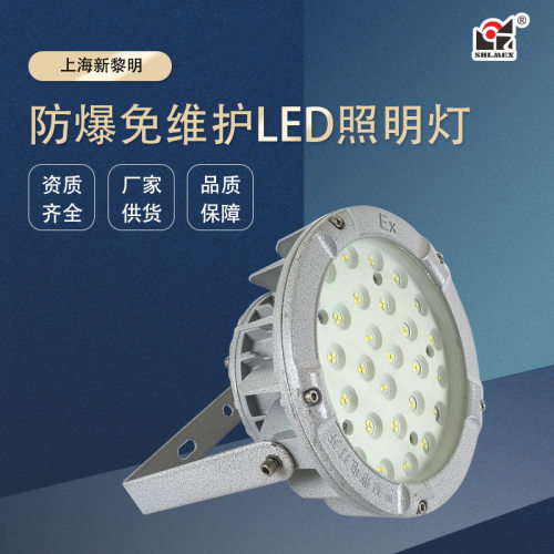 上海新黎明LED防爆灯BZD221-50W-300W 防爆免维护LED照明灯