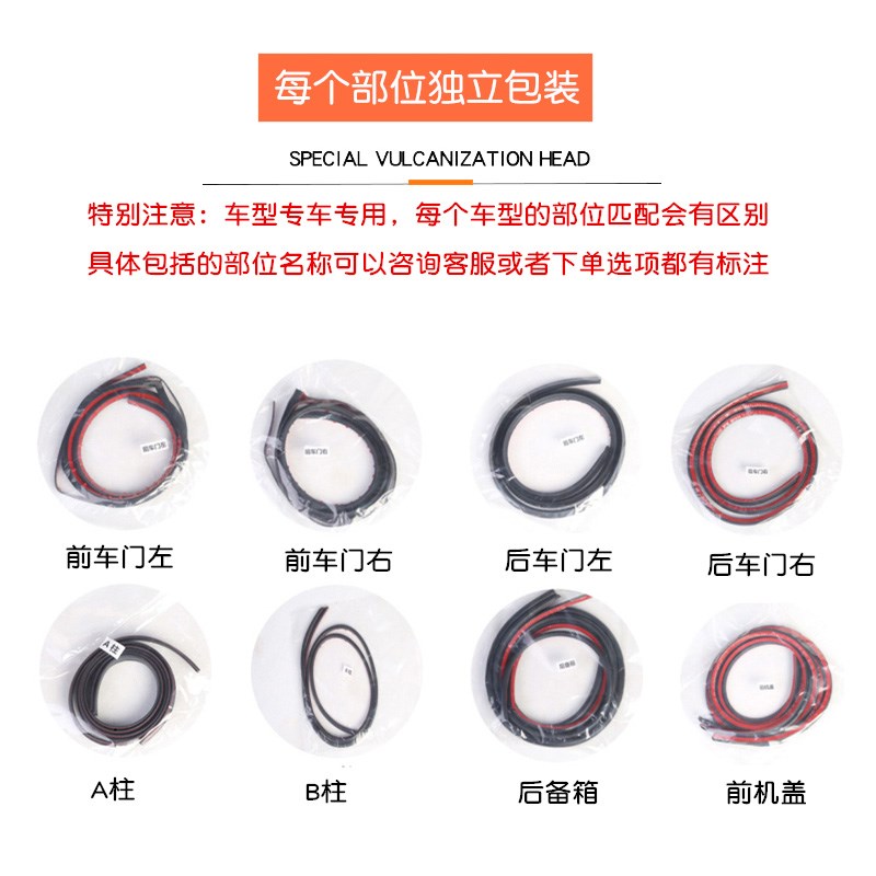22-23款全新长安欧尚X7 PLUS专用汽车密封条 车门隔音条 防尘改装