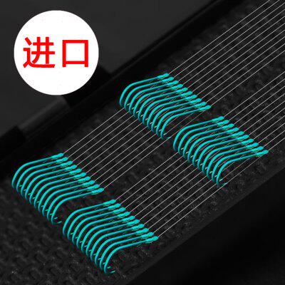 子线双钩成品鲫鱼专用2 4 5 6号进口3超细冬季袖钩绑好绣钩钓鱼钩