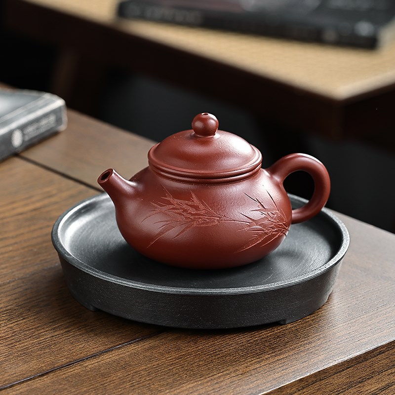 爱赏复古高纯度锡壶承养壶托茶壶建水底座金属干泡茶盘功夫茶具