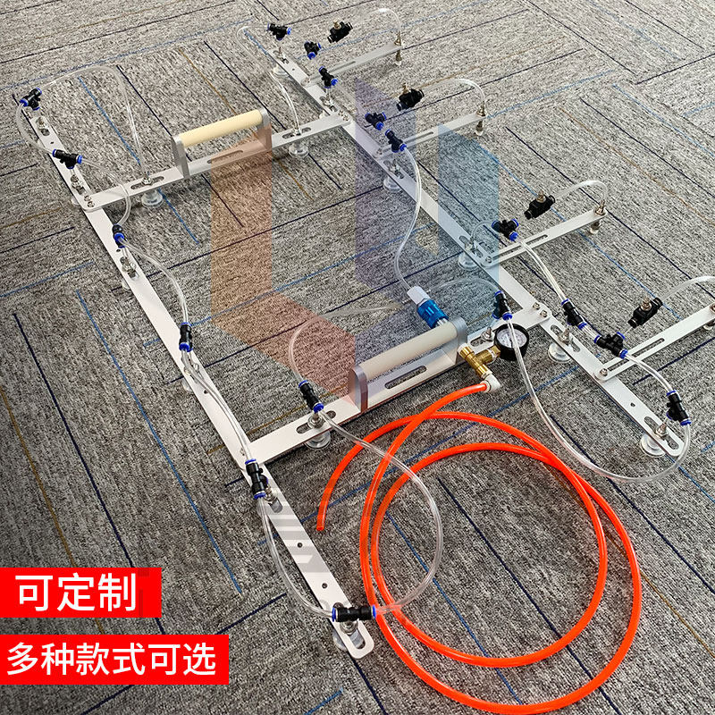 精品订制款有源气动液晶屏吸盘一键控制超强吸力双层吸嘴测压无确