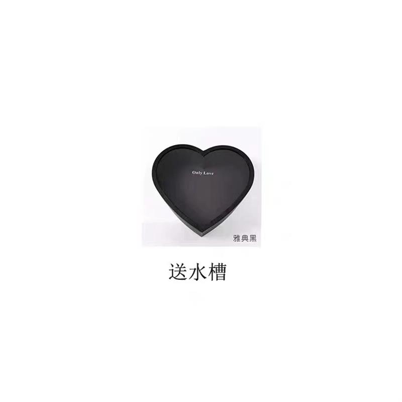 大号开窗圆形鲜花礼盒情人节花艺礼盒水果花盒玫瑰花包装盒空盒