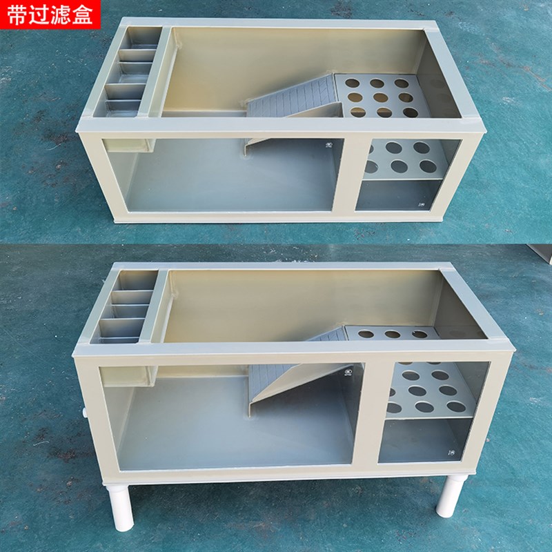 母陆龟乌龟产蛋箱产蛋池台盒饲养缸带晒台爬台带过滤沙池小中大型