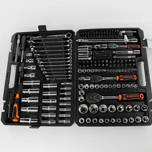 厂家直销套筒扳手全套工具箱套装维修工具套筒棘轮扳手螺丝多用五