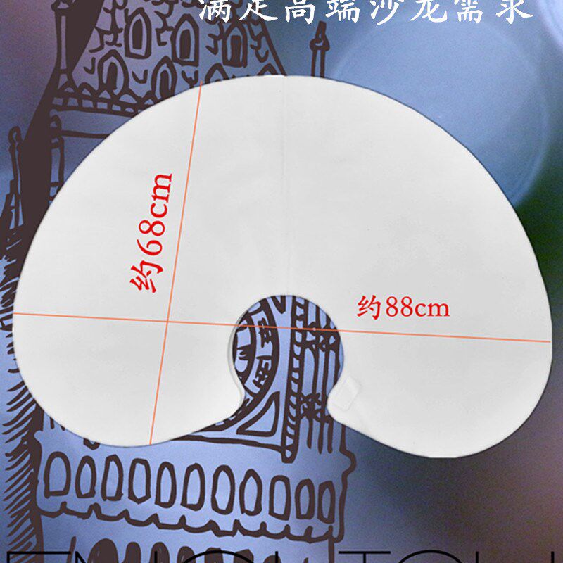 高端烫染一次性披肩无纺布韩国围布焗油防水网红沙龙发廊理发店用