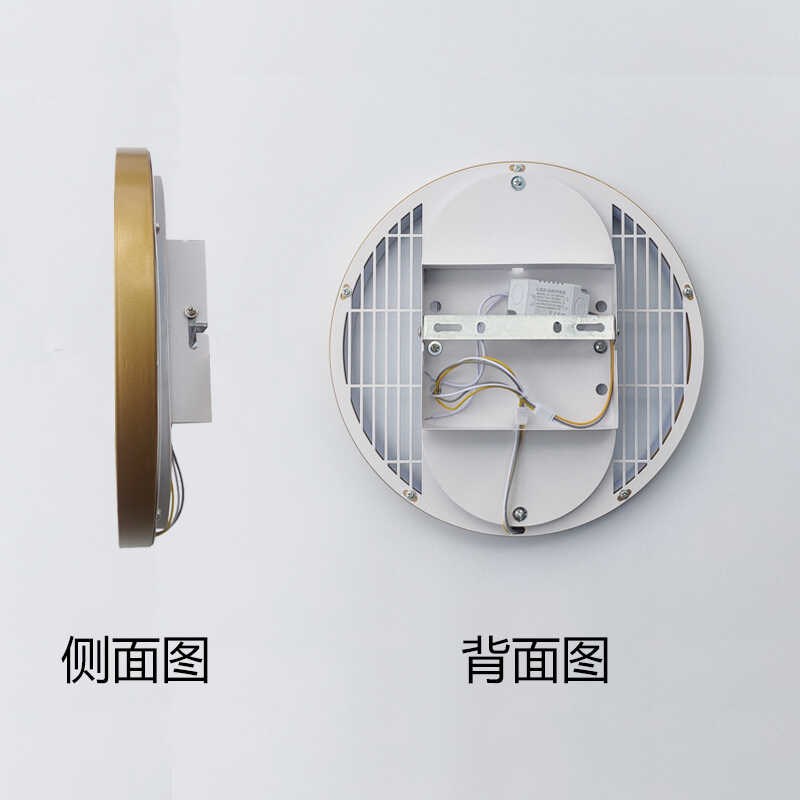 2024新款客厅背景墙灯卧室床头新中式壁画灯玄关装饰楼梯间过道灯