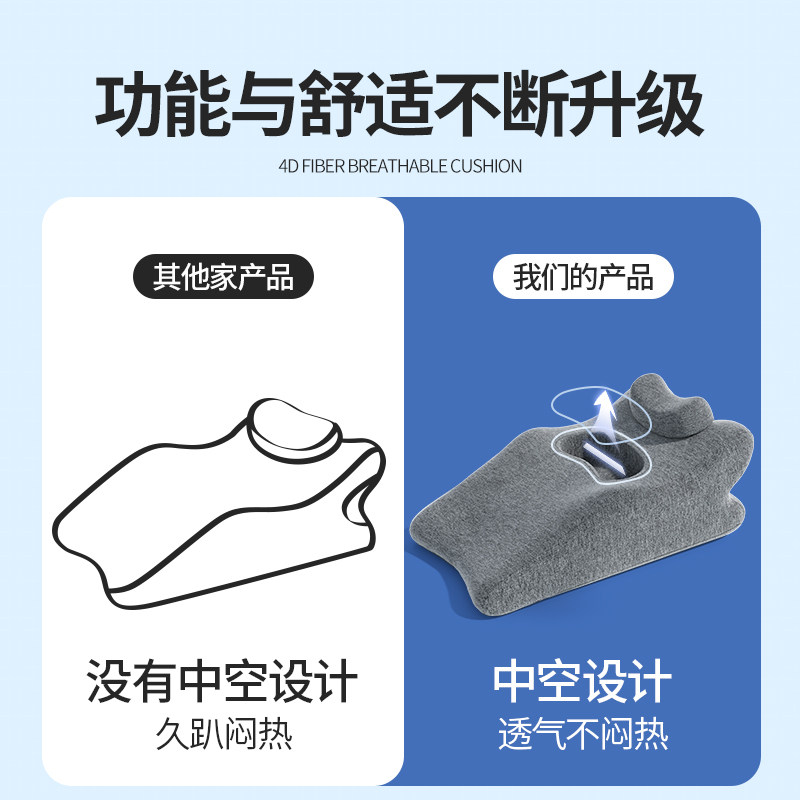 床上趴睡枕趴床神器多功能俯卧位枕头趴着睡觉玩手机趴枕床头靠垫