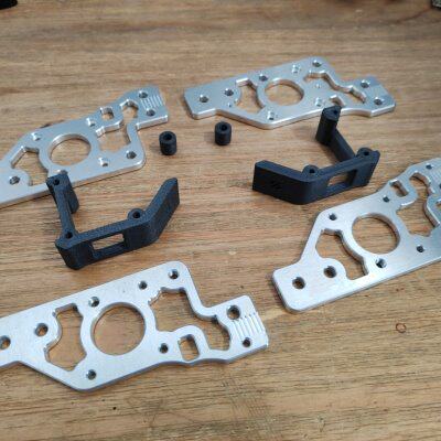 voron 2.4镂空钣金电机座轻量化电机座cnc金属件