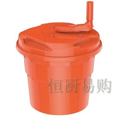 惠而信沙拉脱水器脱水机手动甩干机商用蔬果家用工具蔬菜甩干桶