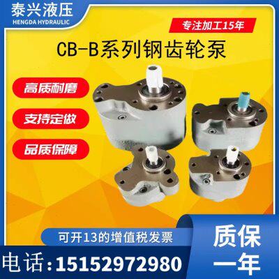 CB-B10/B6/B4/B16/20/B25/B32/B40/50/B63/B80/B125F钢齿轮油泵R