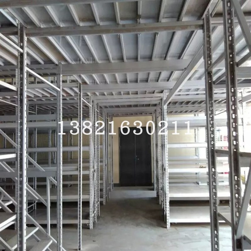 天津正豪重型阁楼平台货架可拆卸钢结构二层平台货架组装工厂仓库