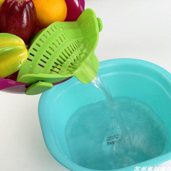 挡板器 挡沥水器防漏过滤硅胶沥水沥水
