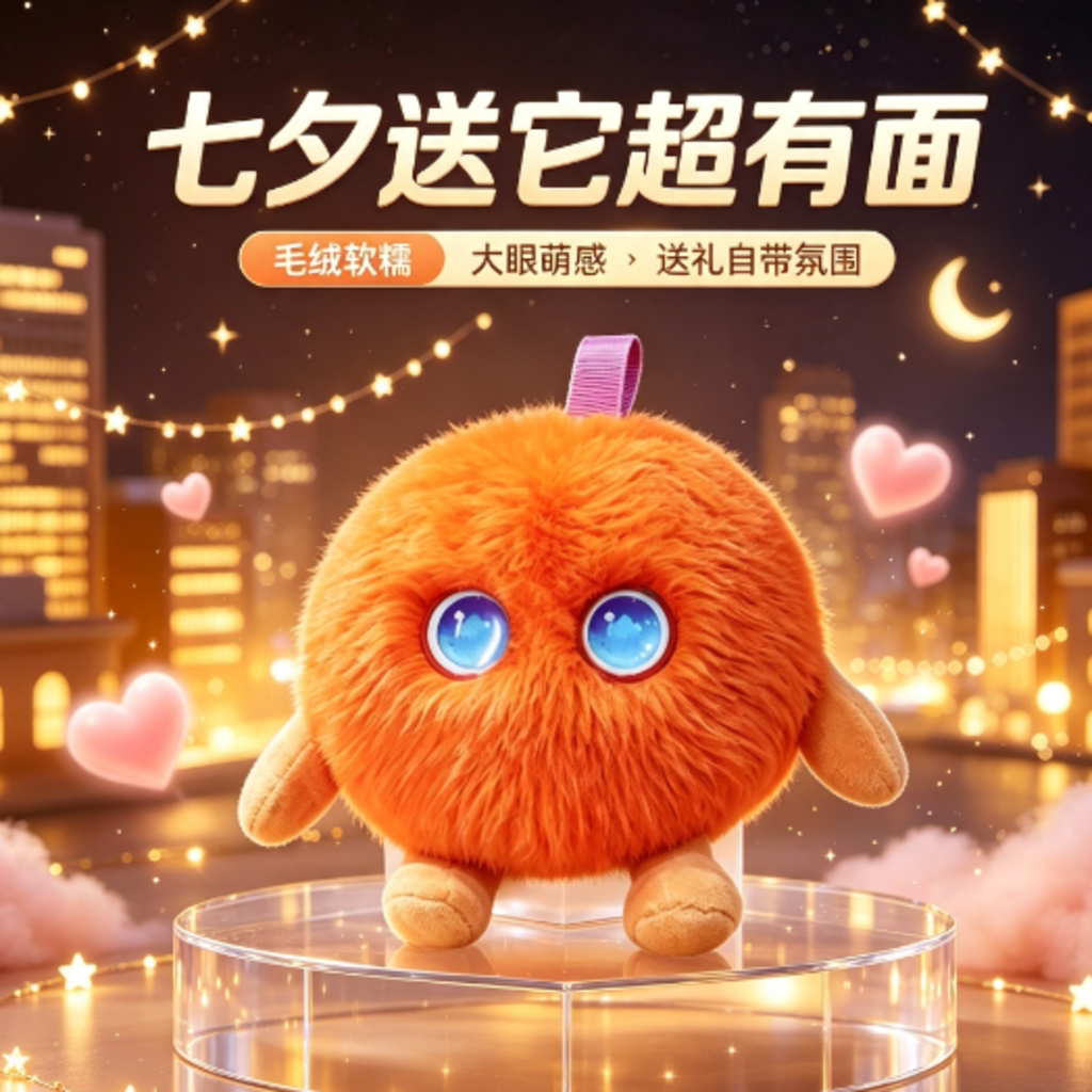ai智能宠物伴侣居家陪伴会说话毛绒/玩偶/公仔/布