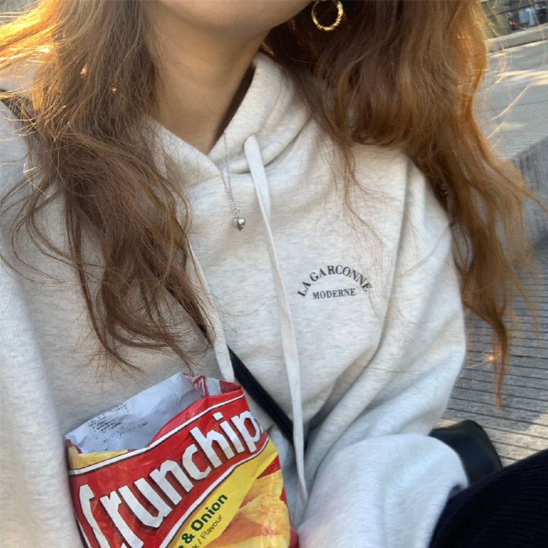 卫衣加厚加绒女秋冬季百