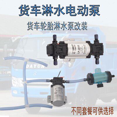 货车刹车淋水泵12V24V货车淋水器挂车刹车淋水泵抽水泵刹车淋水泵