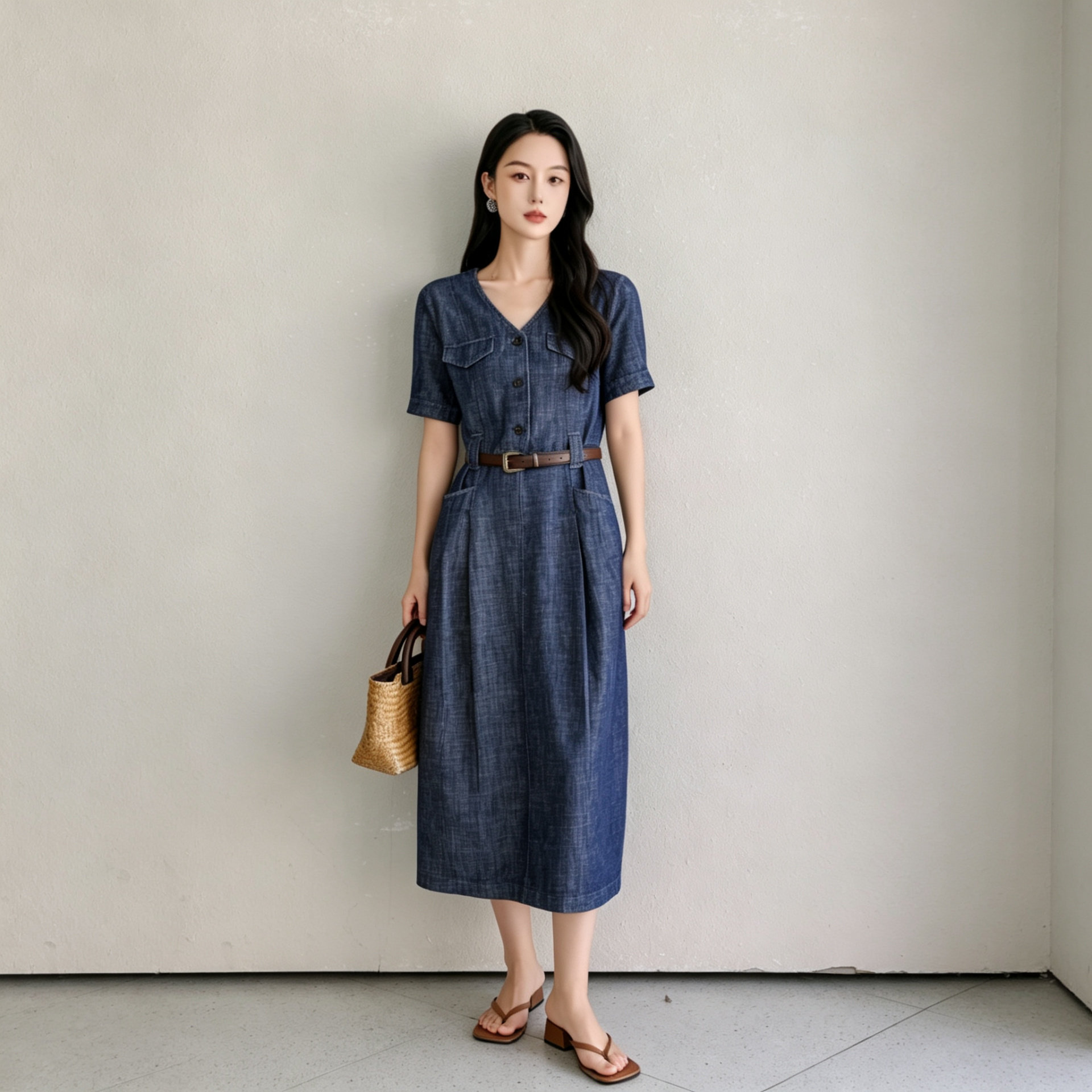 【花花推荐】女牛仔长裙2026新款夏季爆款51735