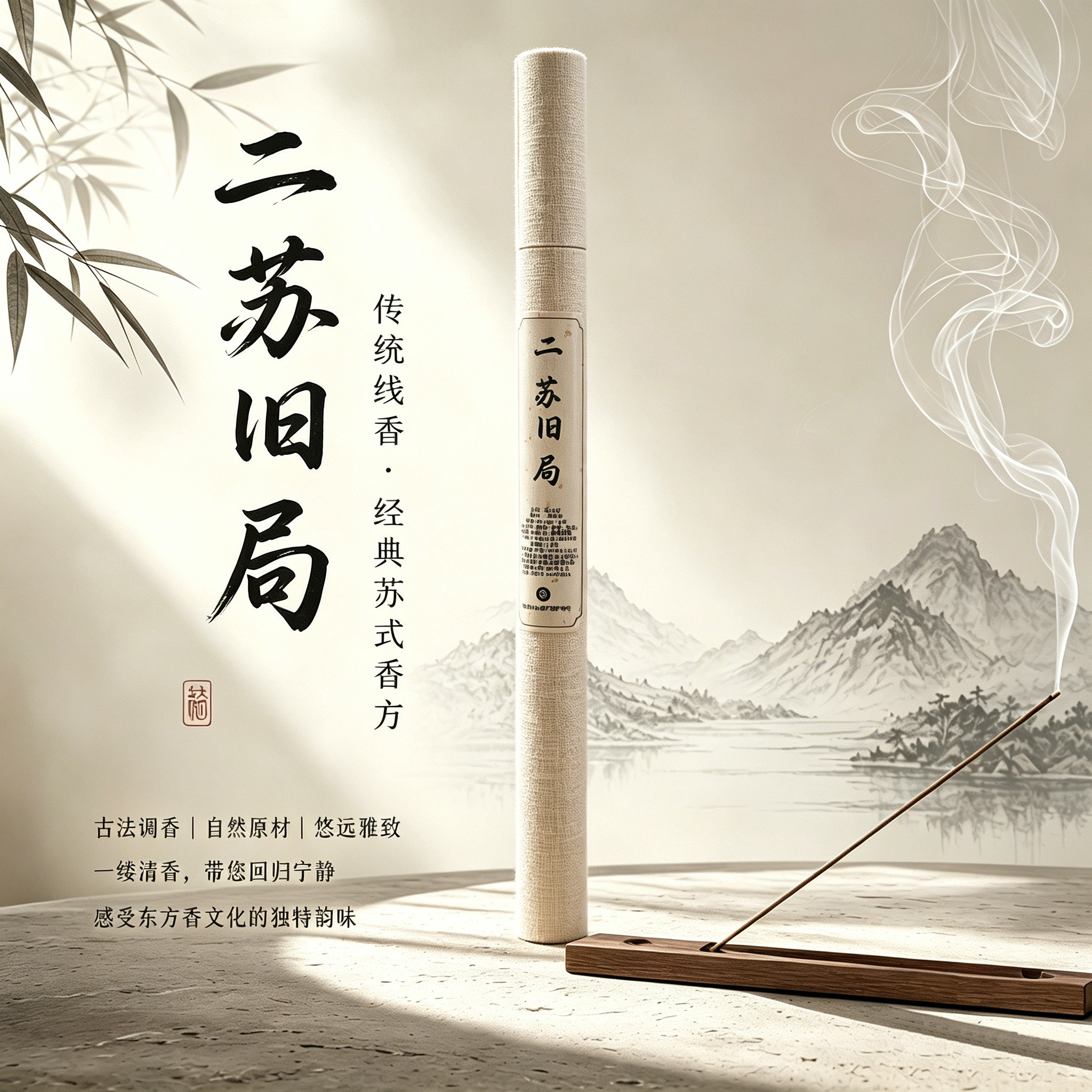 香云锦二苏旧局天然线香沉香檀香室内卧室家用持久静心舒缓香薰