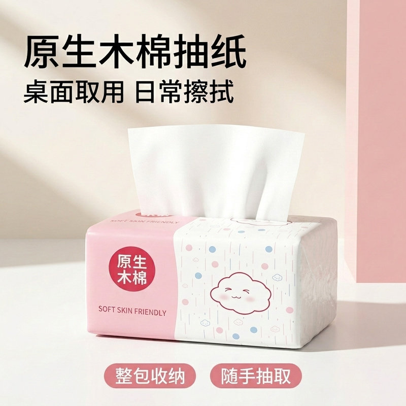 【活动中】抽纸纸巾家用商用家庭家用擦手纸