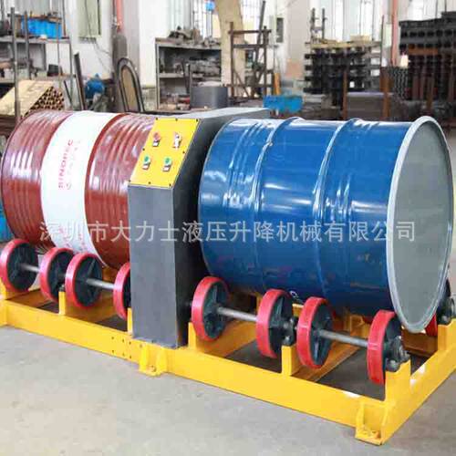 304油桶翻转器不锈钢搅拌油桶器 TY600B防爆型双油桶旋转器