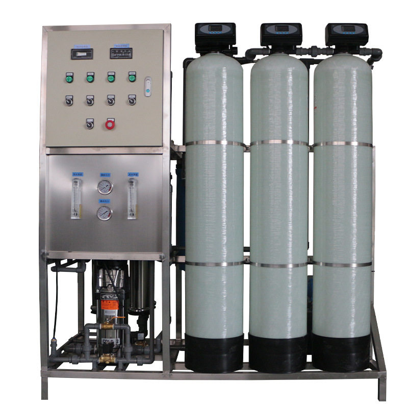 0.5吨RO反渗透+EDI高纯水设备小型去离子水车用尿素溶液制取系统