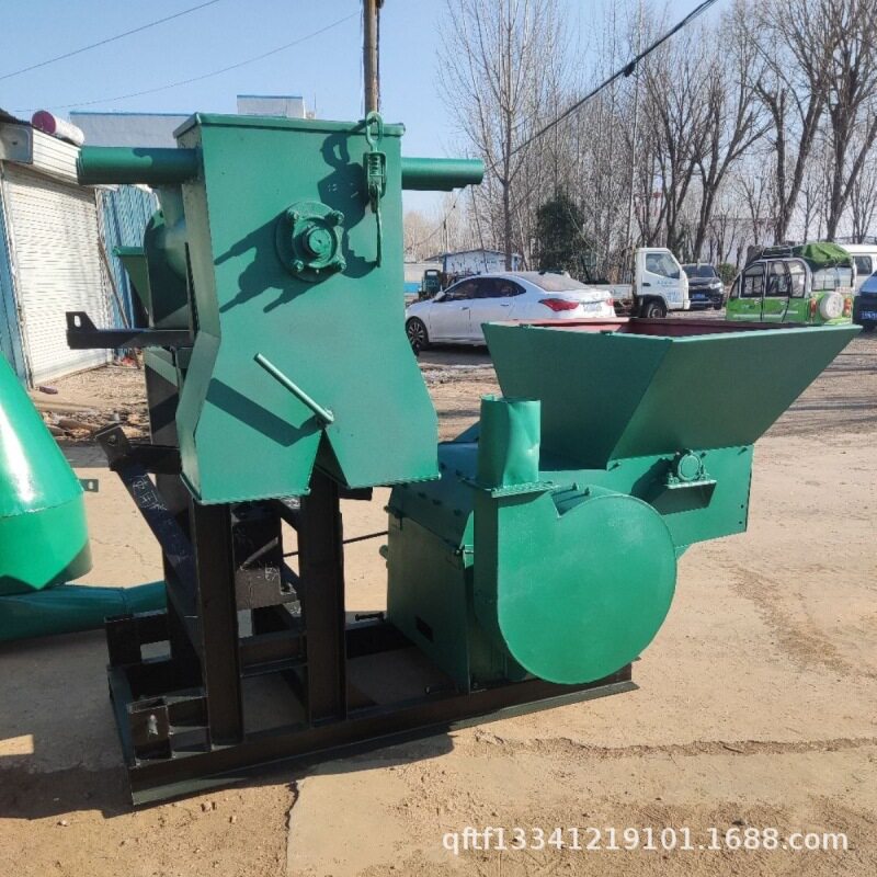 中小型秸秆粉碎机养殖场牛羊饲料粉糠机玉米芯稻草甩锤式粉碎机