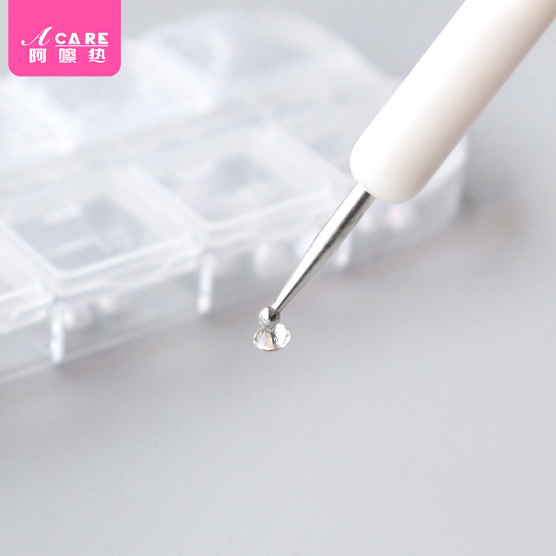 美甲笔刷/点钻C1zzn001-易上手点花笔镶钻用指甲工具蜡笔彩绘多功图片