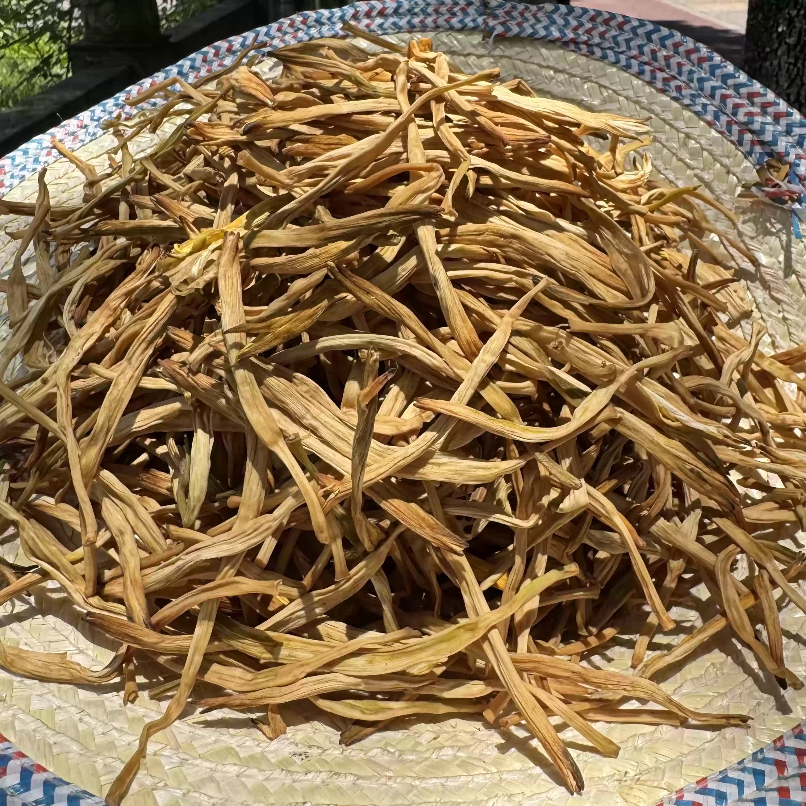 黄花菜干货农家自晒干黄花菜黄花香菇类