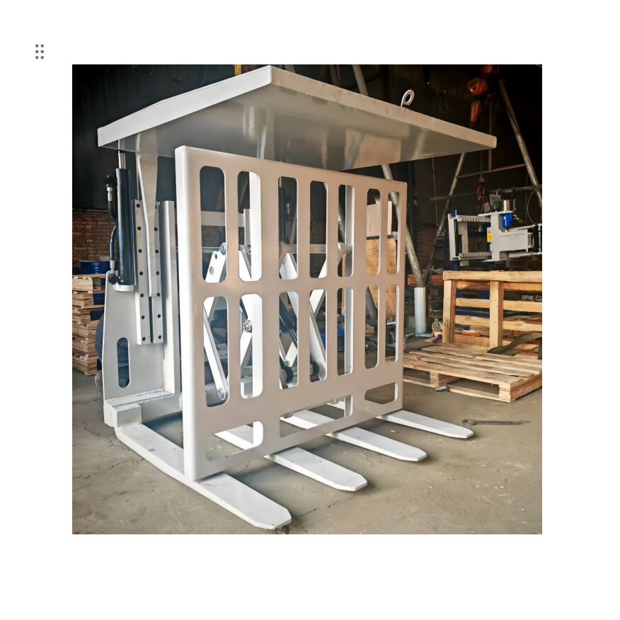 普尔夫叉车属具液压推出器推拉器叉车推货器叉车旋转推出器抱夹机