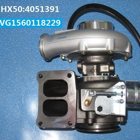 东增70矿车重汽豪沃增压器HX50W;Assy4051391;Cust:VG1560118229