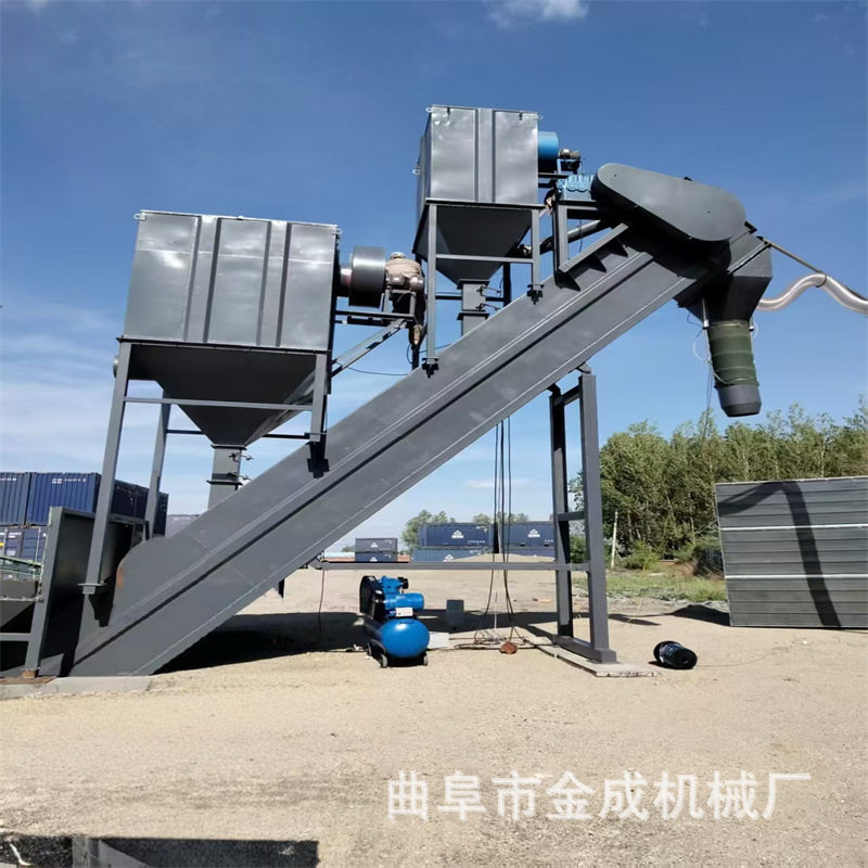 集装箱拆箱卸车机粉煤灰装罐车输送机矿粉卸车设备曲阜利兴机械