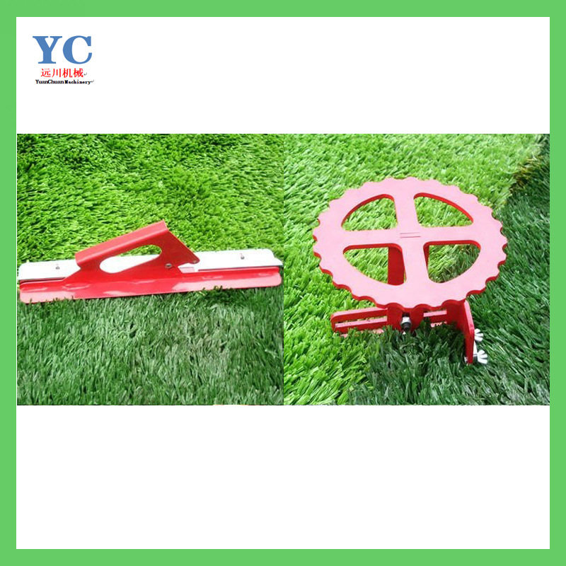 草坪修剪工具园林草皮工具草皮夹钳草皮测量器拉紧器