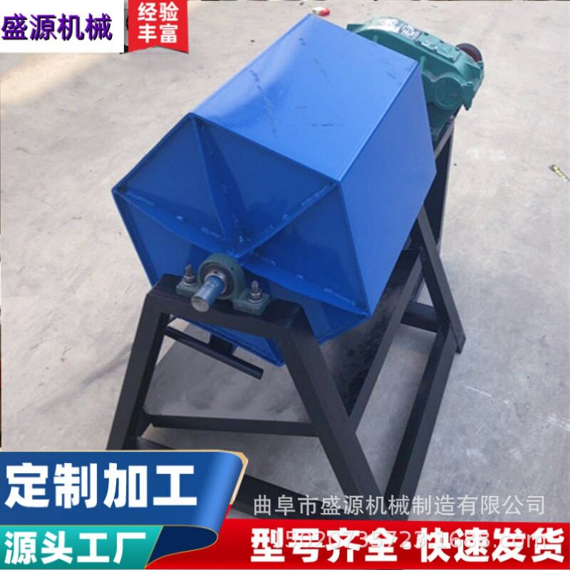 盛源700升干磨机石材去倒角研磨光饰机五金除锈六角滚筒抛光机