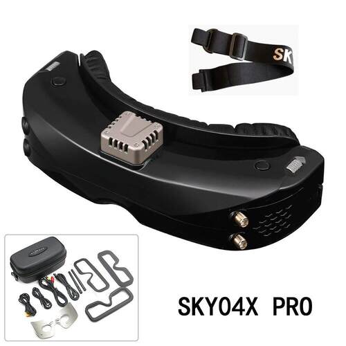 Skyzone SKY04X PRO视频眼镜OLED显示屏5.8G融合接收器 FPV配件