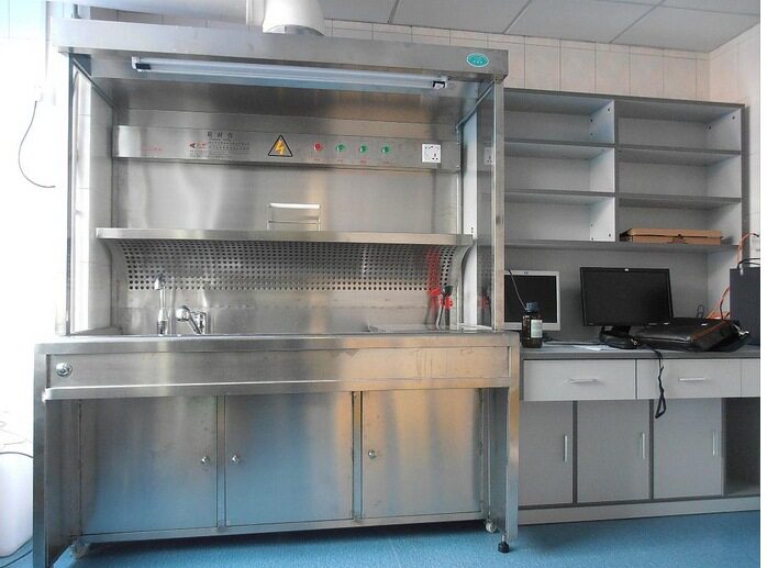 不锈钢取样台304全不锈钢取材台病理取材台净气型带过滤米斯诺诗M