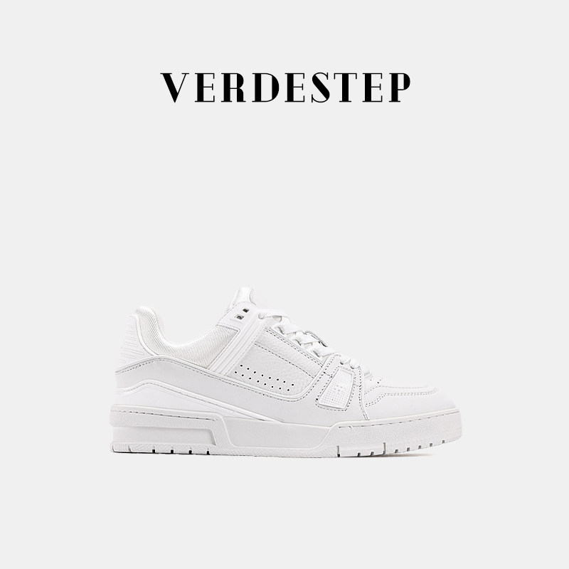 VerdeStep男士厚底百搭小白鞋