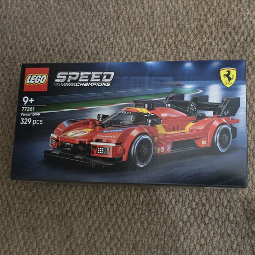 【自营】乐高speed超级赛车77261法拉利男孩儿童益智积木玩具礼物