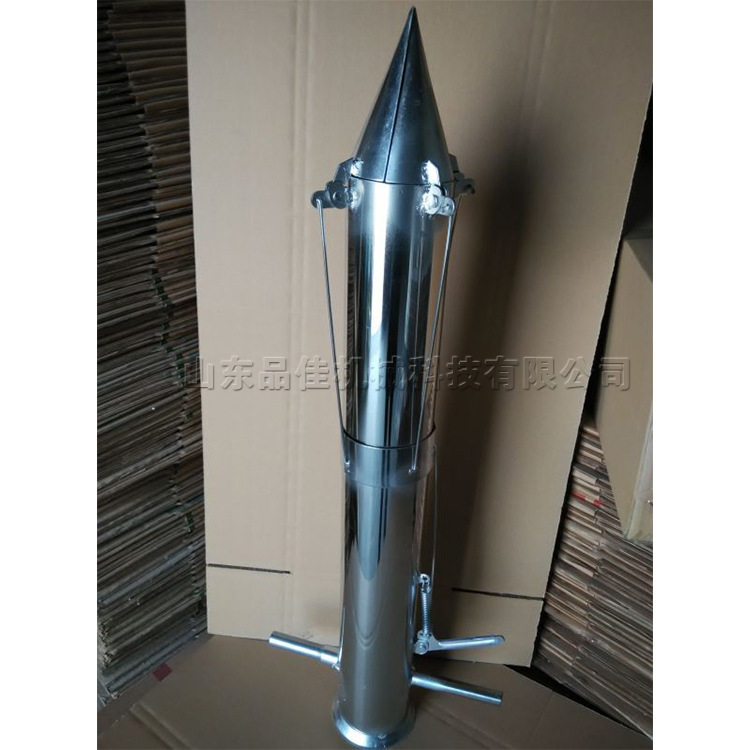 厂家直销小型家用蔬菜栽苗器玉米苗不锈钢移栽工具秒载定植器