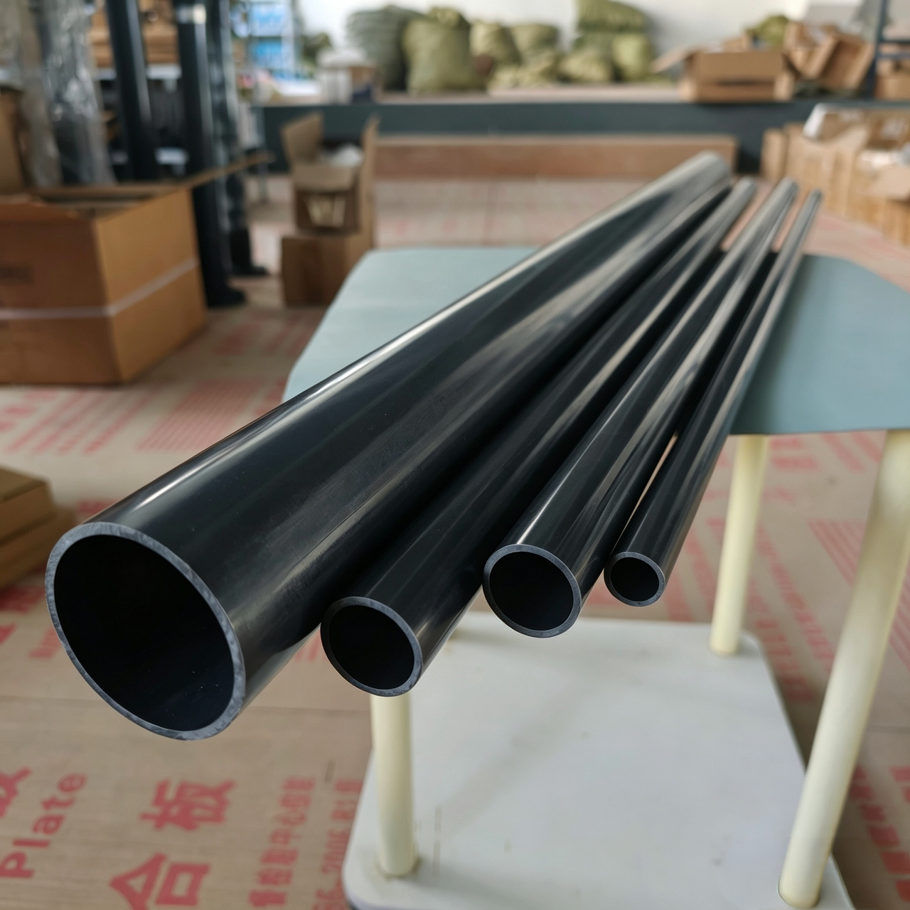 UPVC化工工业管道塑料硬给水管材国标排水pvc管件dn20 25 32 75mm