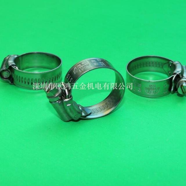 瑞典ABA卡箍W5 S50 适用油气水管道耐酸耐腐蚀 316不锈钢抱箍管夹图片