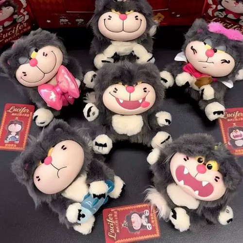 52TOYS路西法的小算盘毛绒挂件