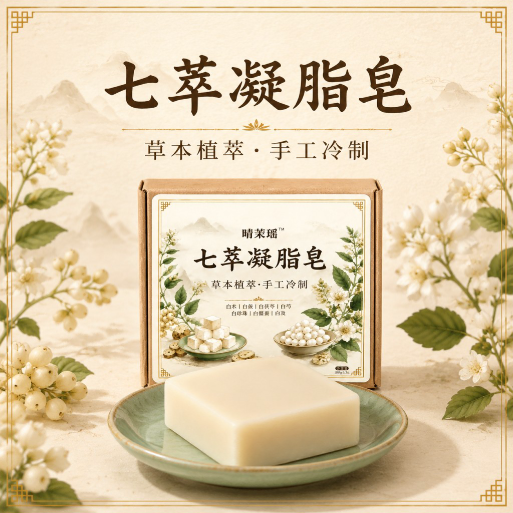 七萃凝脂皂七子皂七白皂