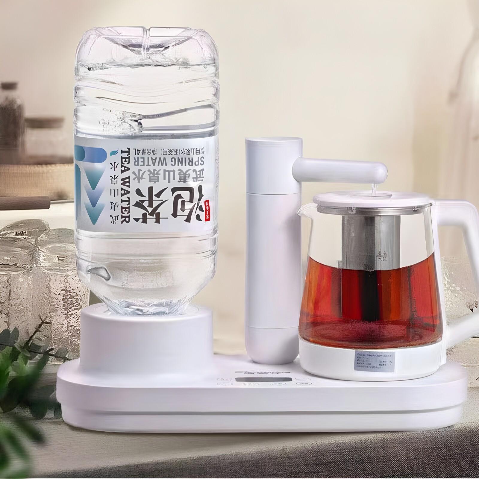得美仕农夫山泉茶吧机联名款办公泡茶智能速热台式饮水机茶炉自动