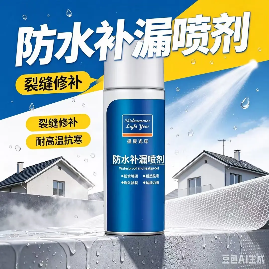 正品自喷聚氨酯防水补漏喷剂