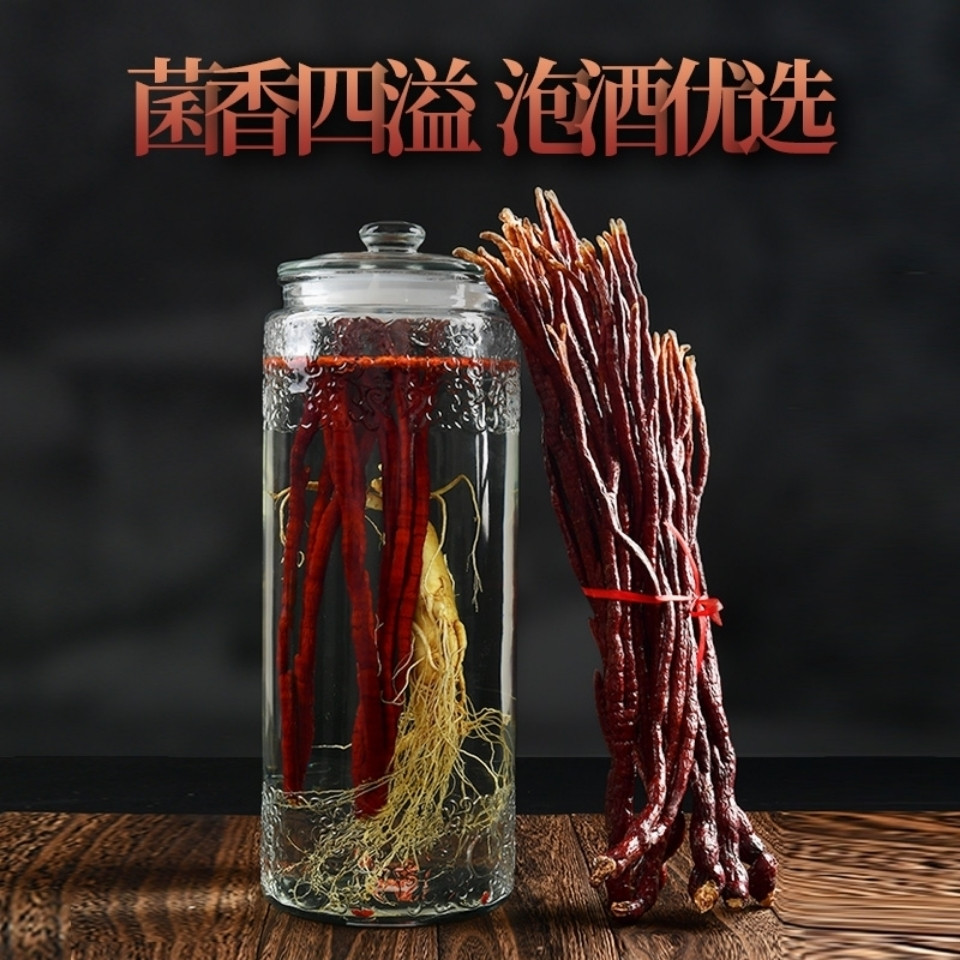 长白山鹿角黑灵芝泡酒煲汤