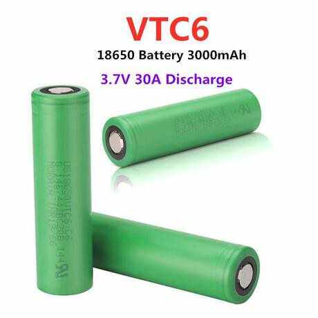 Sony索尼VTC6 18650 3000mAh 10C放电30A动力电池钓渔轮吸尘器电
