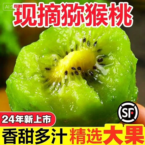 正宗陕西翠香猕猴桃新鲜礼盒顺丰